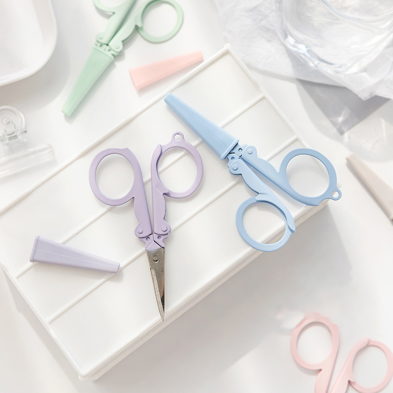 Kawaii Morandi Color Folding S - Stationery And Office Supply Chain reseña y precio
