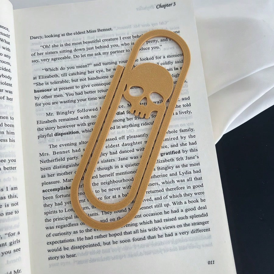 Creative Giant Skeleton Paper  - Bookmark Magnetic Clip reseña y precio
