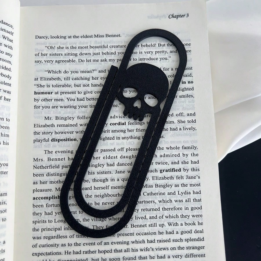 Creative Giant Skeleton Paper  - Bookmark Magnetic Clip reseña y precio