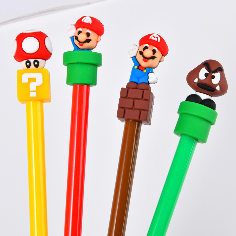 Mario Character Ballpoint Pens - Ideal Stationery & Office Supply reseña y precio