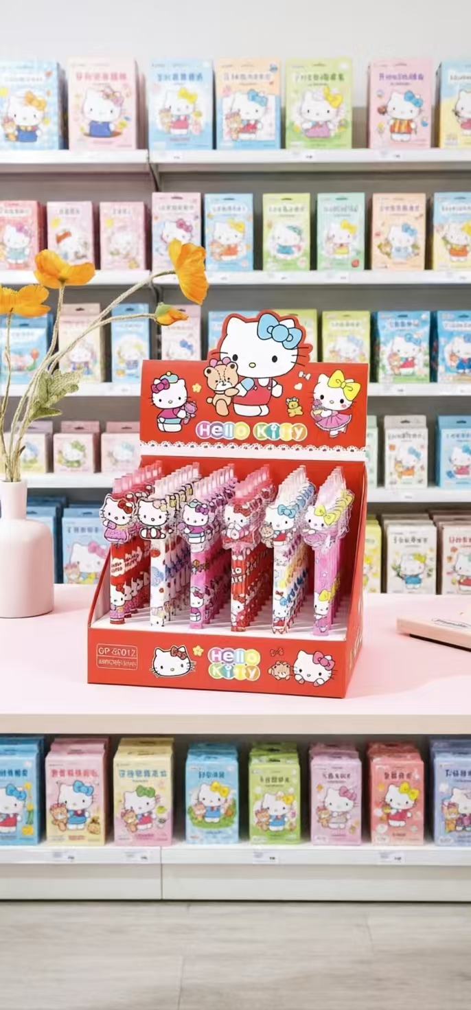 Cute Hello Kitty Gel Pen 0.5mm - Stationery Warehouse reseña y precio