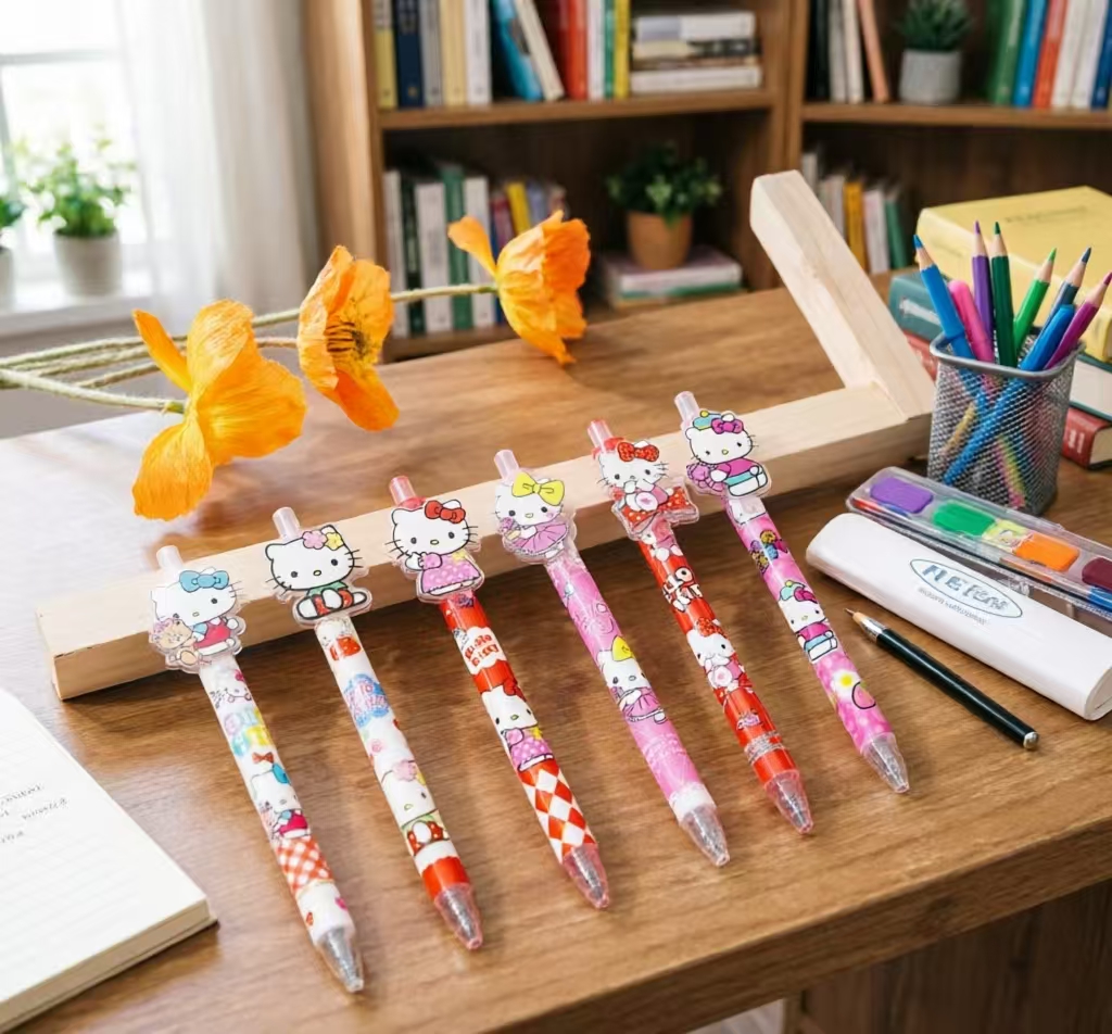 Cute Hello Kitty Gel Pen 0.5mm - Stationery Warehouse reseña y precio