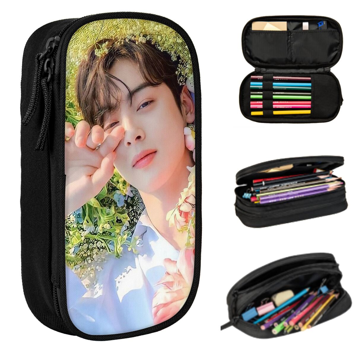 Cha EunWoo Kpop Astro Pencil C - Stationery And Office Supply Chain reseña y precio