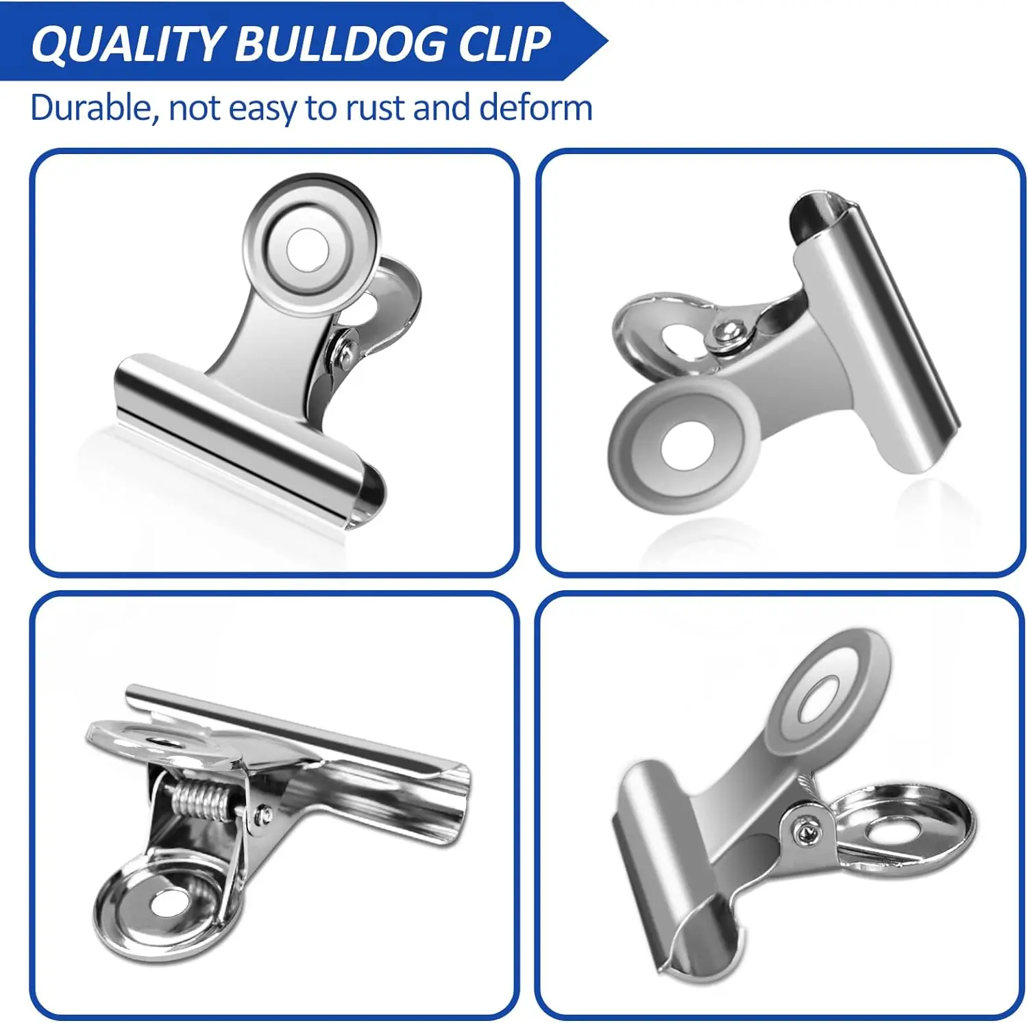 40/20PCS  Set Mini 21x23mm Met - Binder Clip Assorted reseña y precio