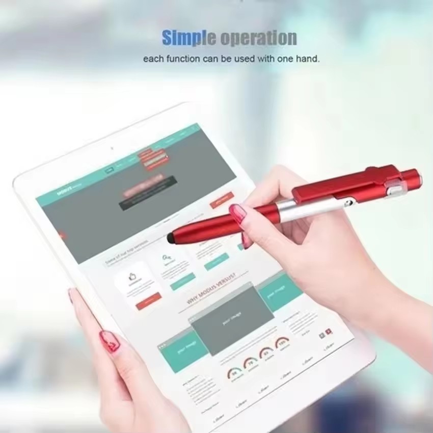 4 IN 1 Multifunction Touch Pen - Stationery Warehouse reseña y precio