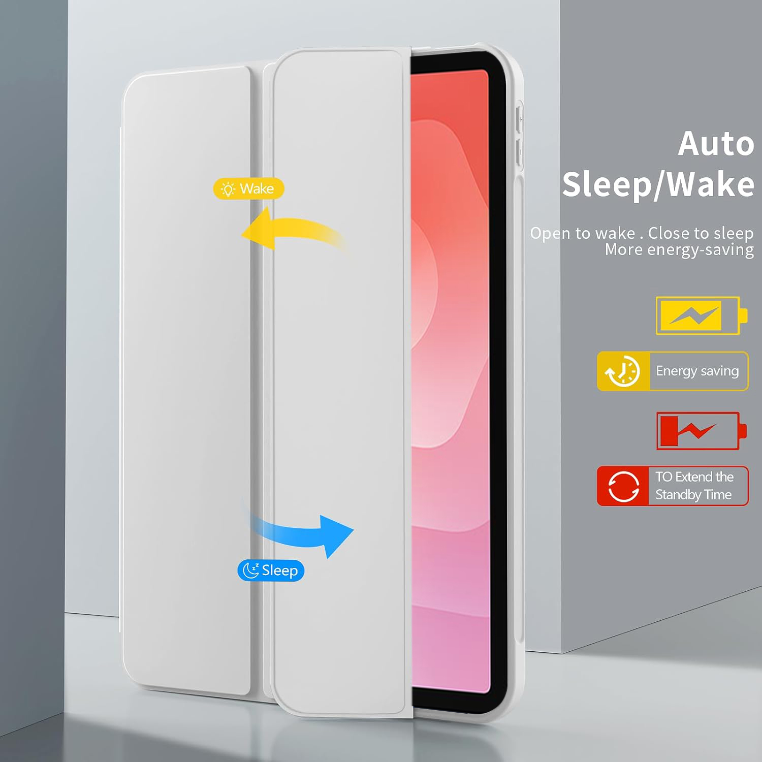 Tri-fold Flip Case For Samsung - Sticky Note Cube reseña y precio