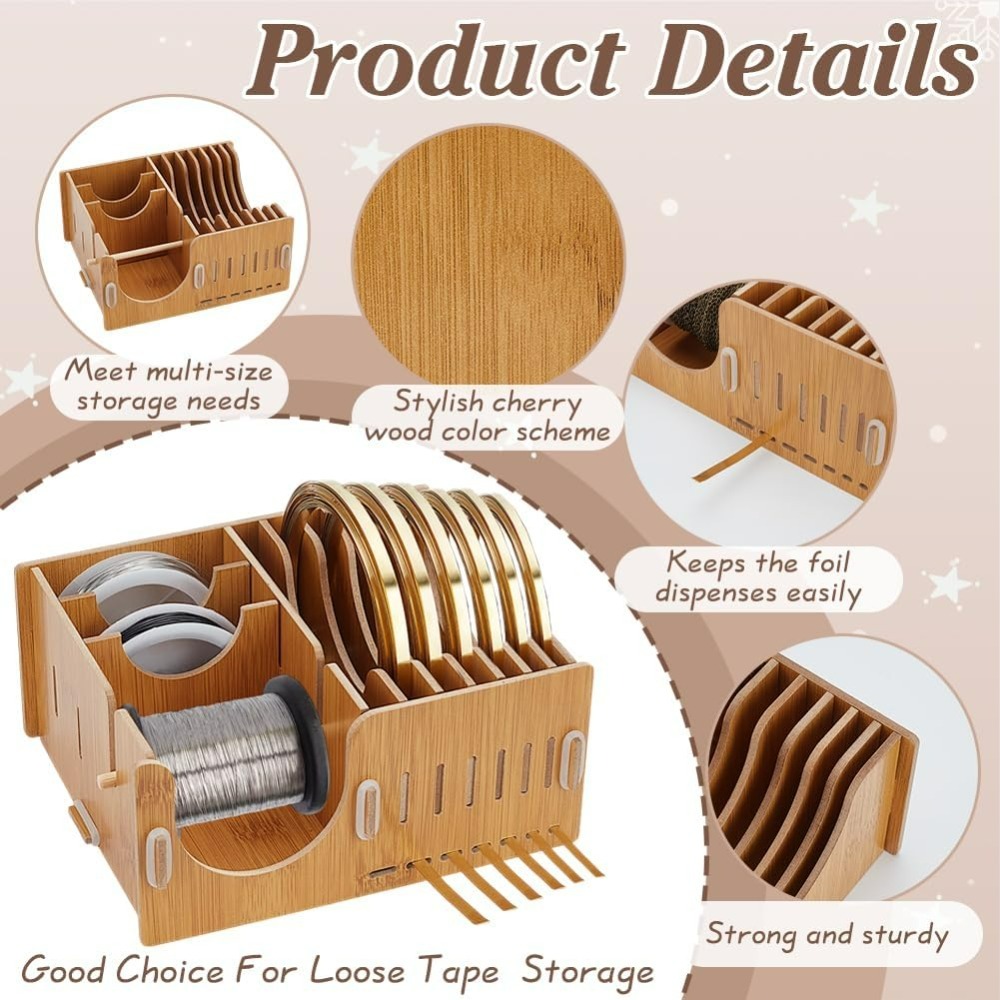 Tape Dispenser Copper Foil Dis - Washi Tape Set reseña y precio