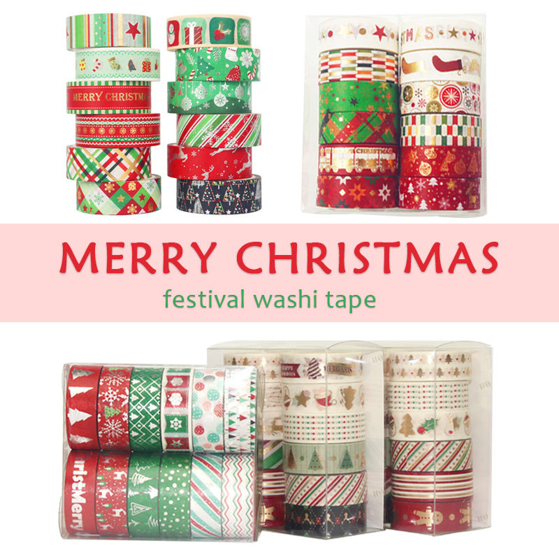 60 Meter Christmas Washi Tapes - Washi Tape Set reseña y precio