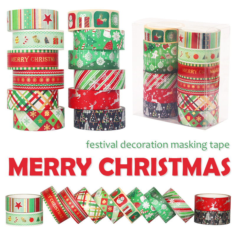 60 Meter Christmas Washi Tapes - Washi Tape Set reseña y precio