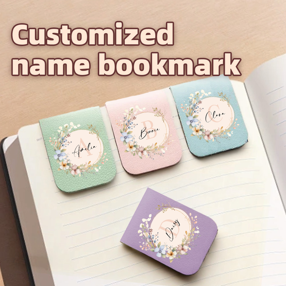 1pc Name Bookmark with Mirror  - Bookmark Magnetic Clip reseña y precio