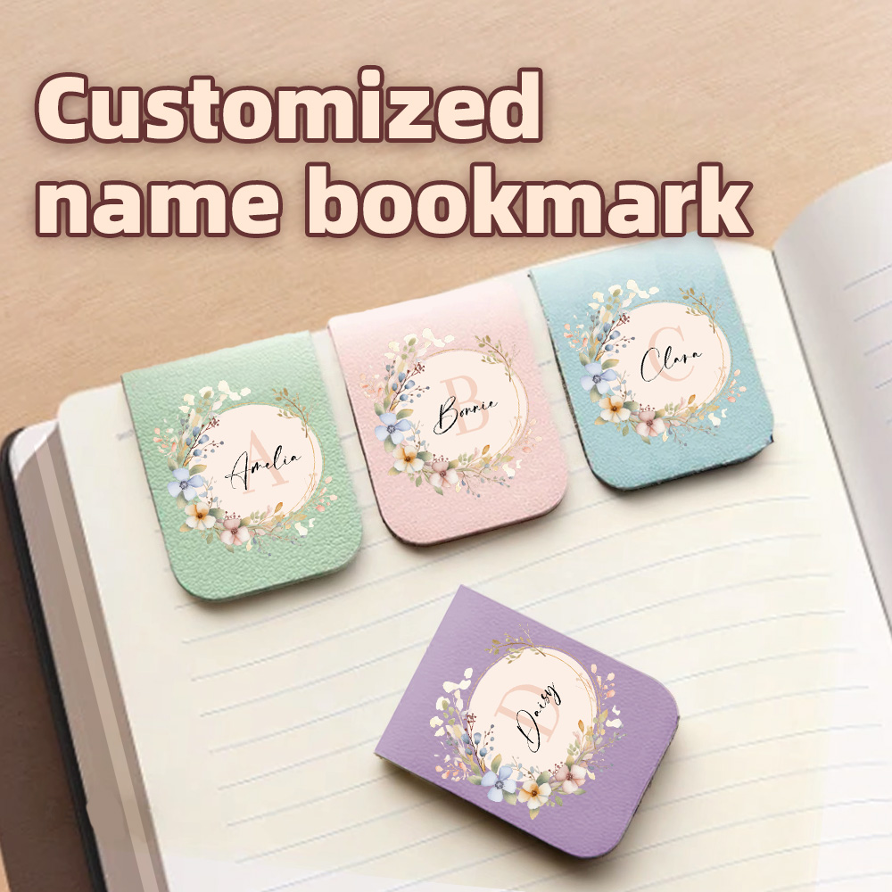 1pc Name Bookmark with Mirror  - Bookmark Magnetic Clip reseña y precio