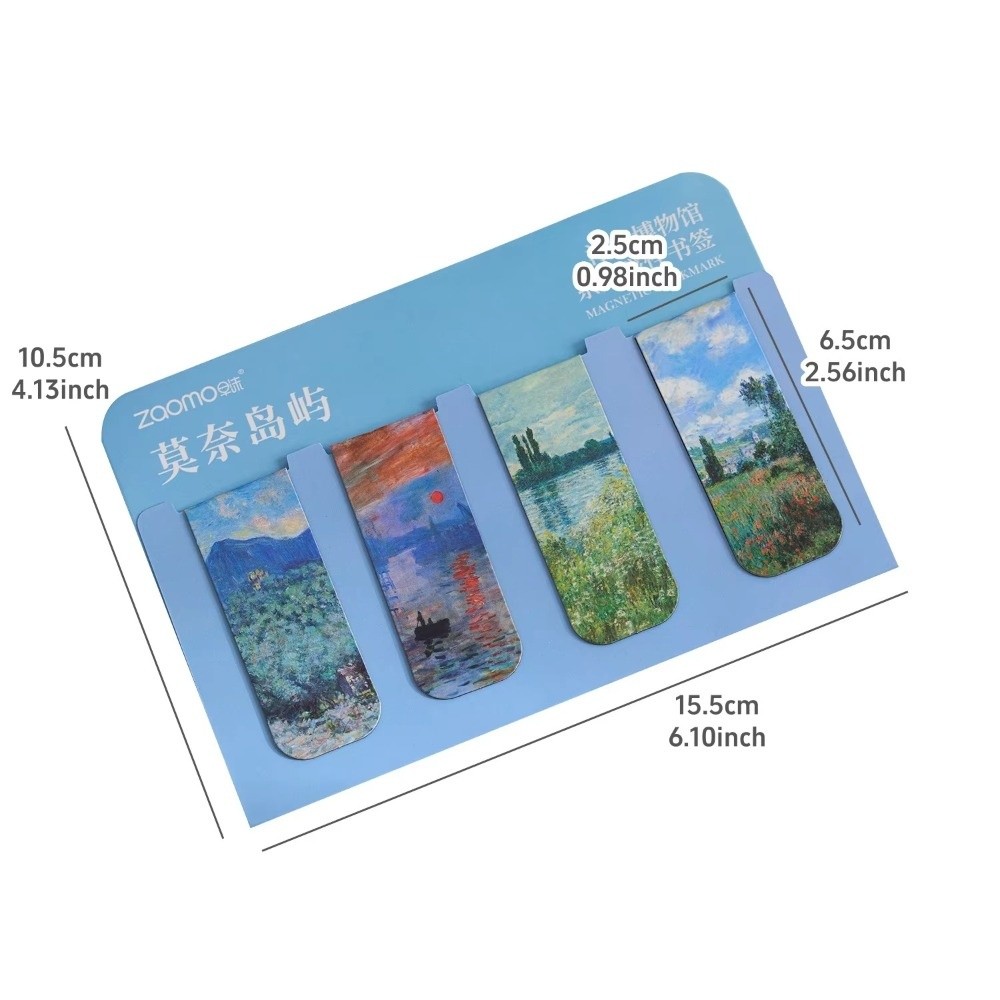 4Pcs Magnetic Magnetic Bookmar - Bookmark Magnetic Clip reseña y precio