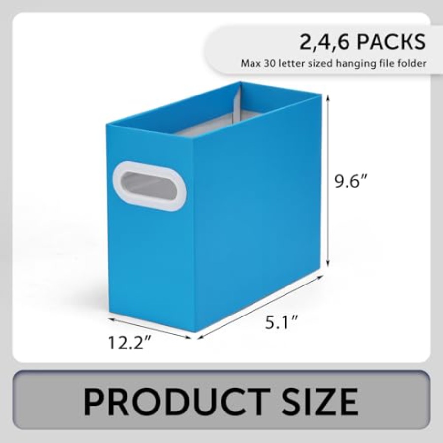 Hanging File Organizer, Cardbo - File Folder Hanging reseña y precio