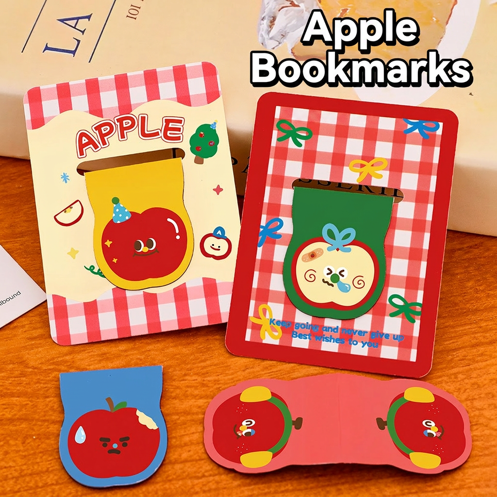 Cute Apple Shaped Magnetic Boo - Paperclip Magnetic Set reseña y precio