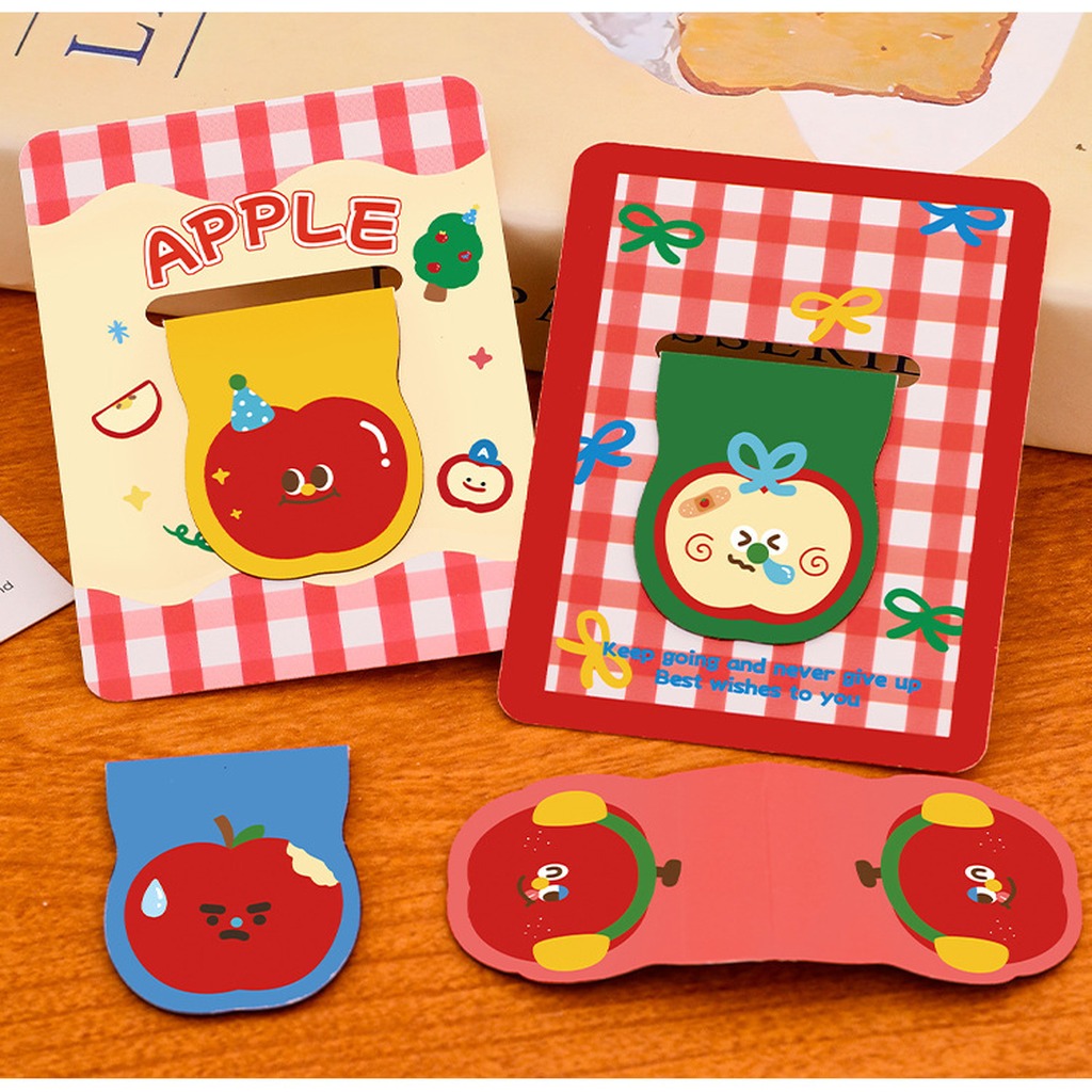 Cute Apple Shaped Magnetic Boo - Paperclip Magnetic Set reseña y precio