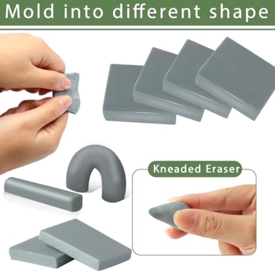 Kneaded Erasers for Artists, D - Rubber Eraser Kneaded reseña y precio