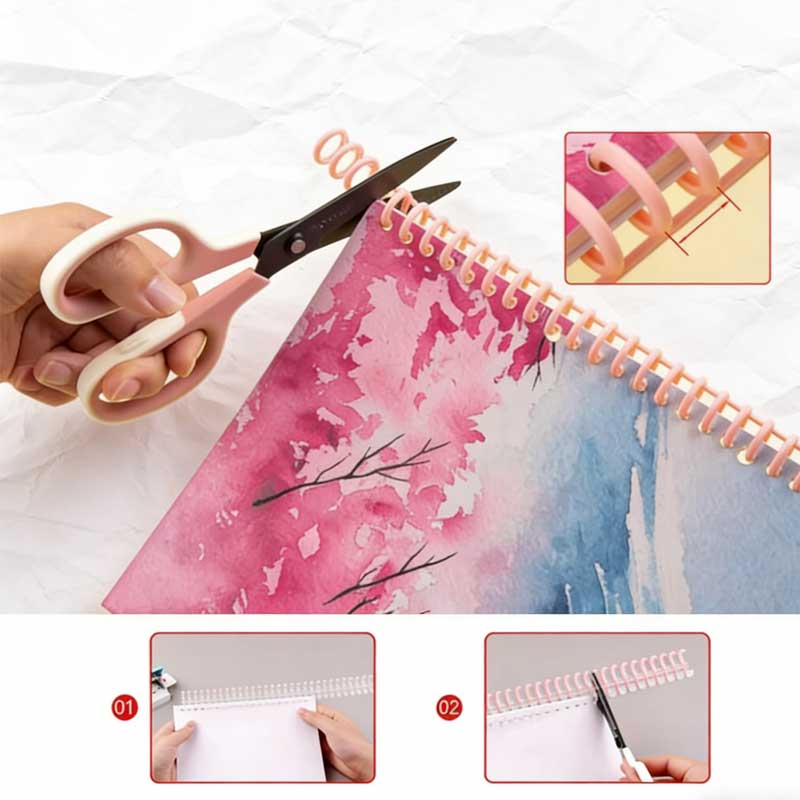 A4 Plastic 30-Hole Loose Leaf  - Binding Comb Plastic reseña y precio