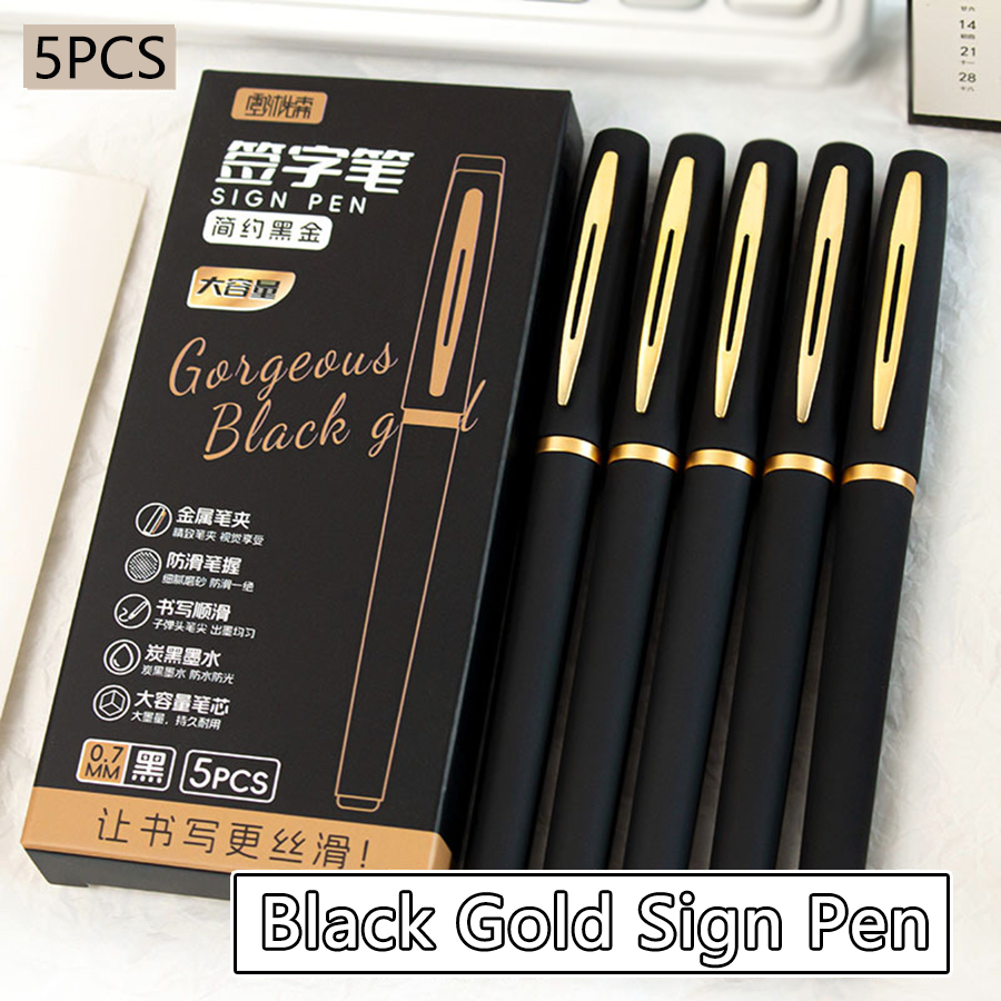 5Pcs/Pack Large Capacity Gel P - Office Stationery Supply Business reseña y precio