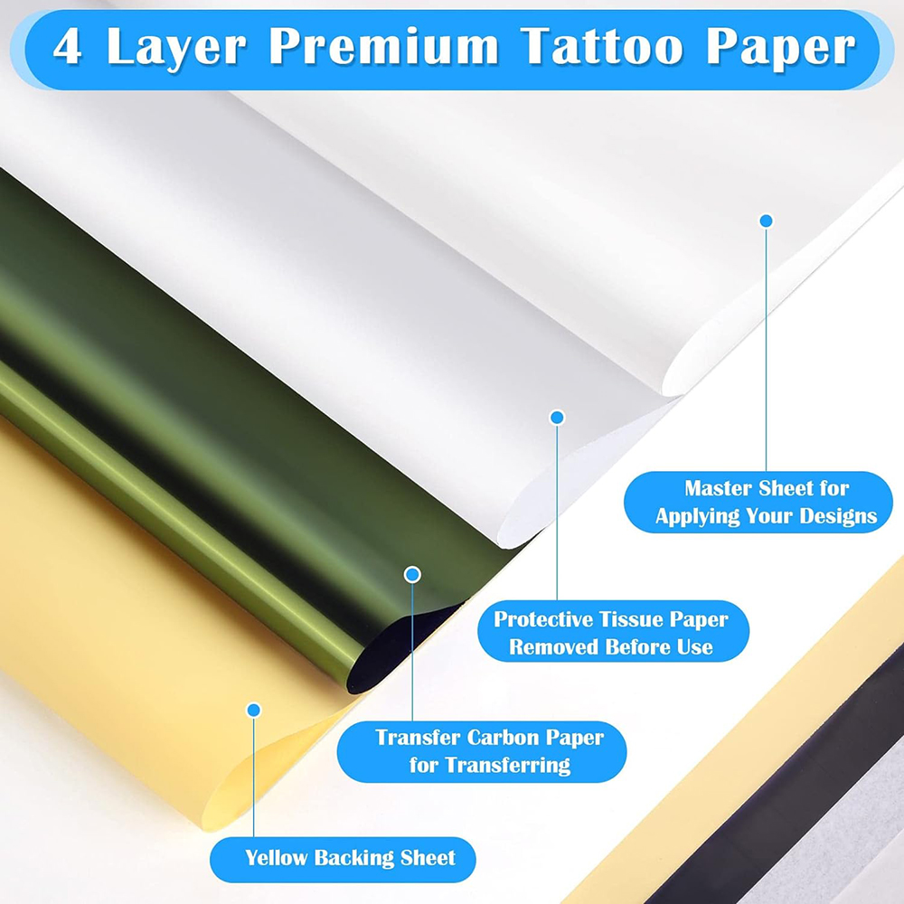 Tattoo Transfer Paper A4 Size  - Carbon Copy Book reseña y precio