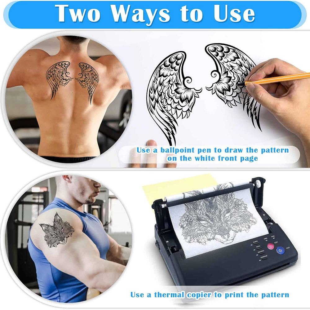 Tattoo Transfer Paper A4 Size  - Carbon Copy Book reseña y precio
