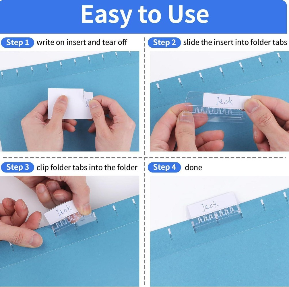 20-60Pcs Transparent Hanging F - File Folder Hanging reseña y precio
