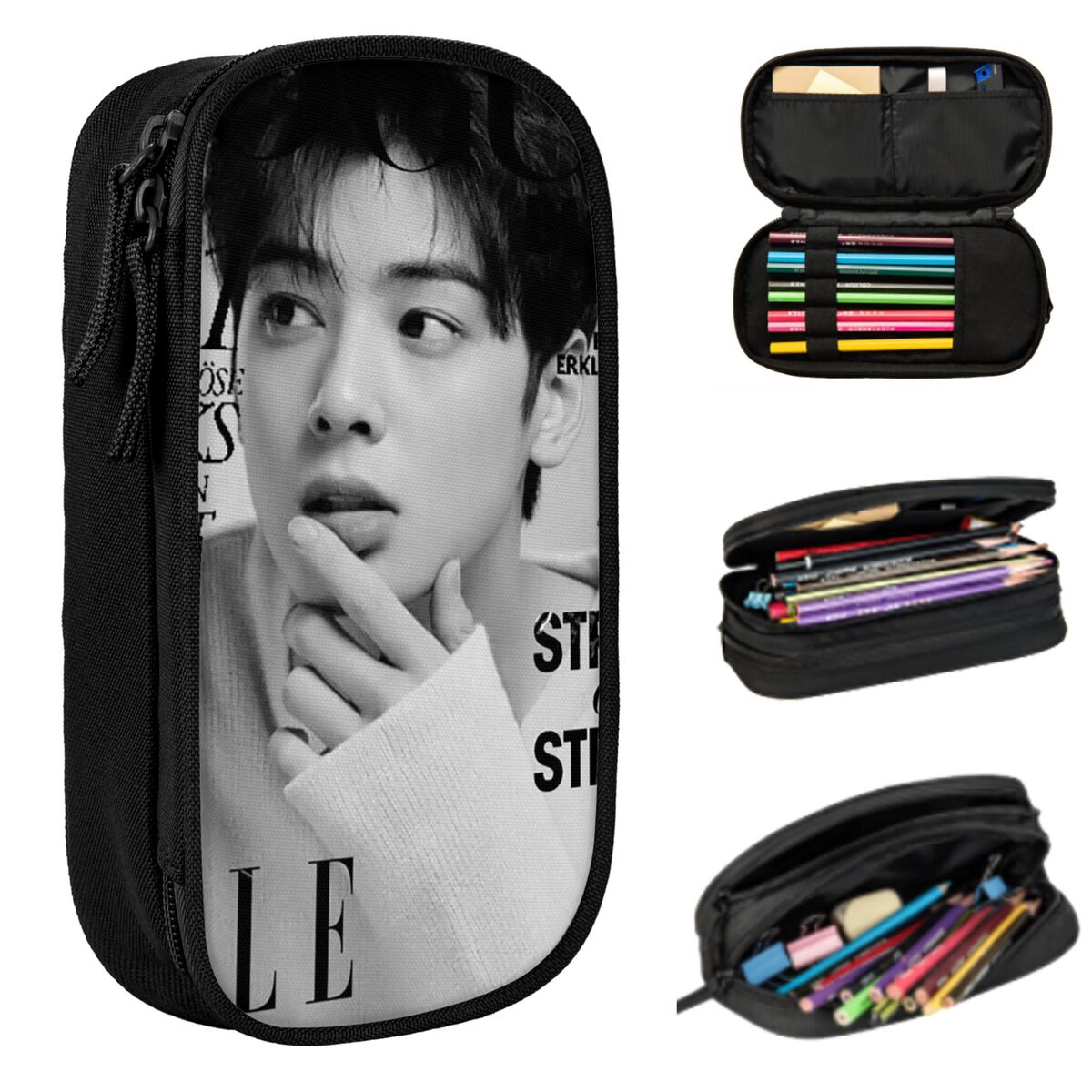 Cha EunWoo Kpop Astro Pencil C - Stationery And Office Supply Chain reseña y precio
