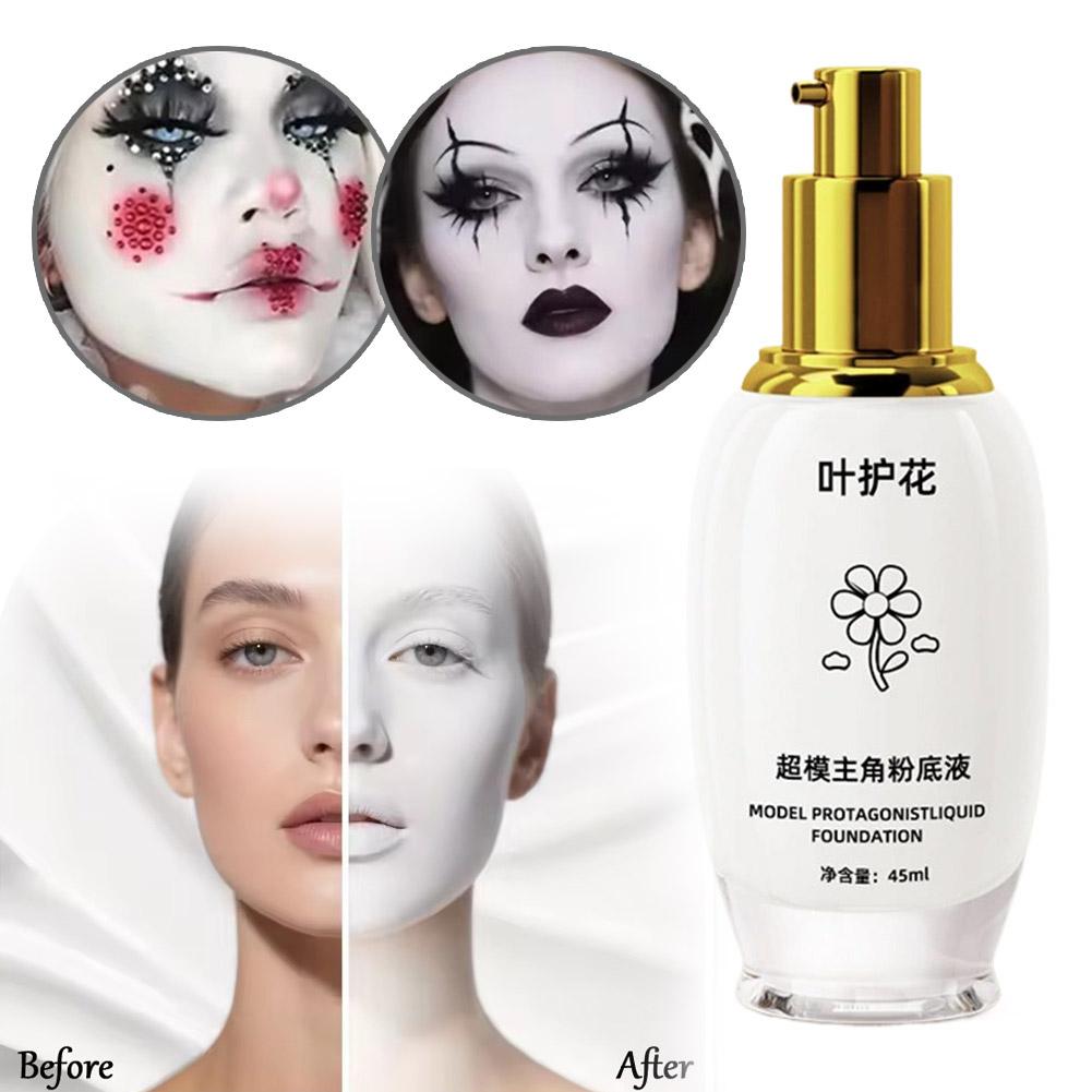 White liquid foundation Long-L - Correction Fluid White reseña y precio