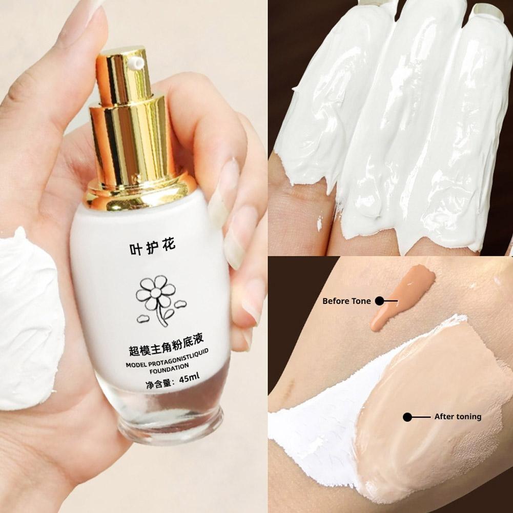 White liquid foundation Long-L - Correction Fluid White reseña y precio