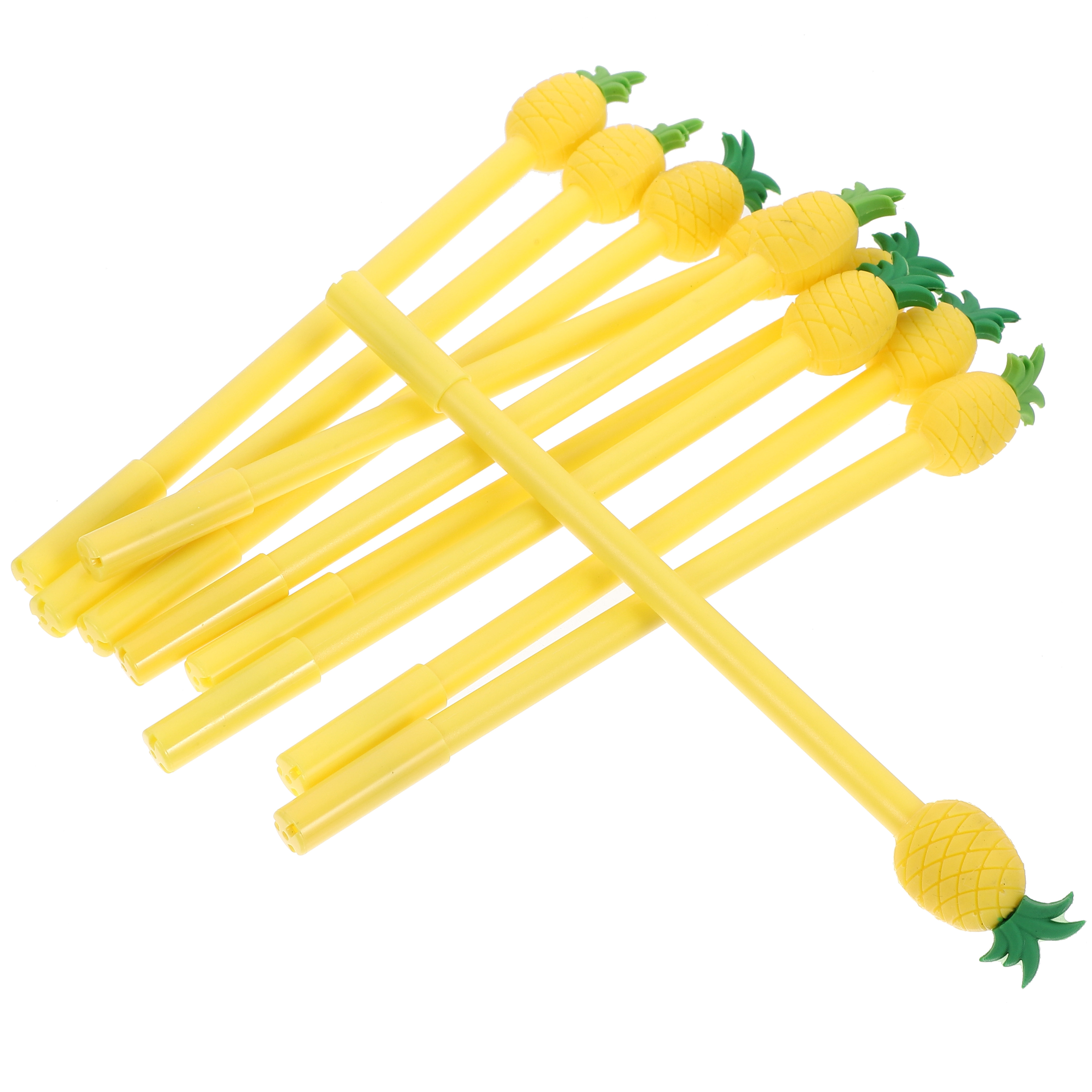 12Pcs Pineapple Gel Pens Cute  - Ideal Stationery & Office Supply reseña y precio