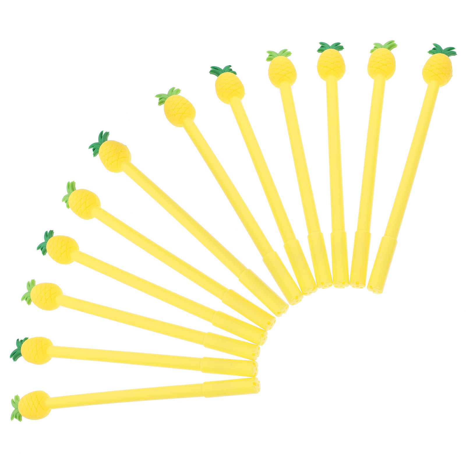 12Pcs Pineapple Gel Pens Cute  - Ideal Stationery & Office Supply reseña y precio