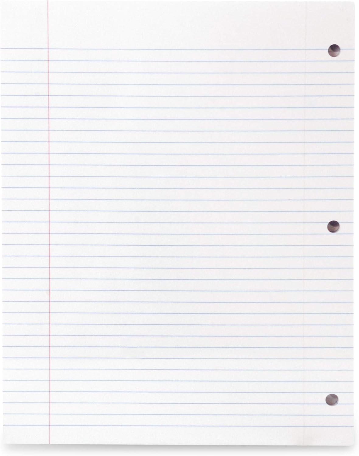 College Ruled Loose Leaf Fille - Paper Punch 3 Hole reseña y precio