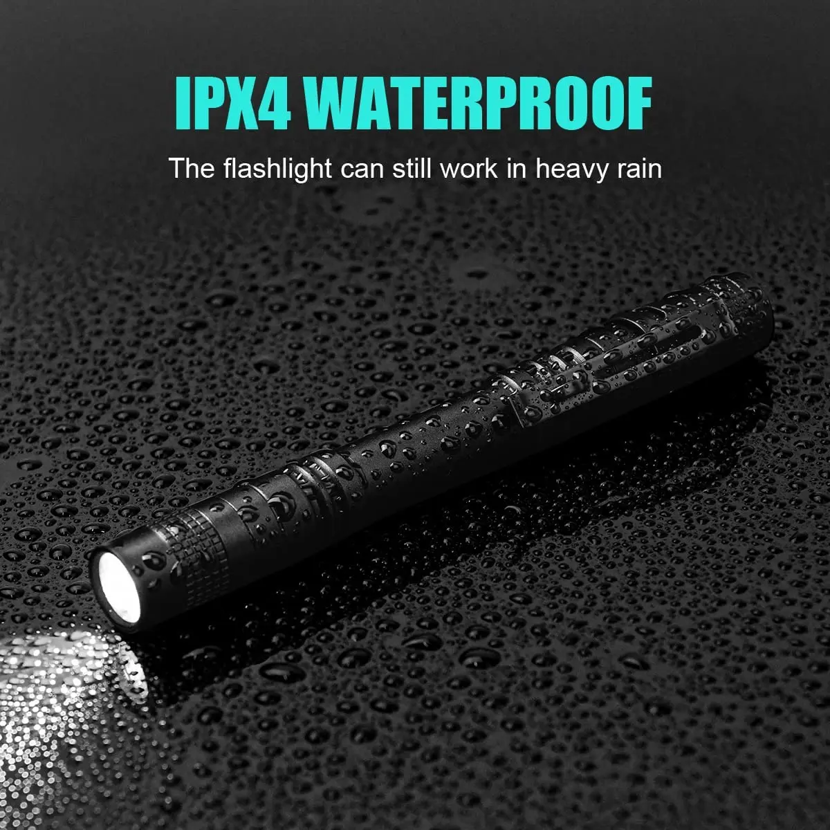 Portable Mini LED Pen Flashlig - Stationery Supply reseña y precio