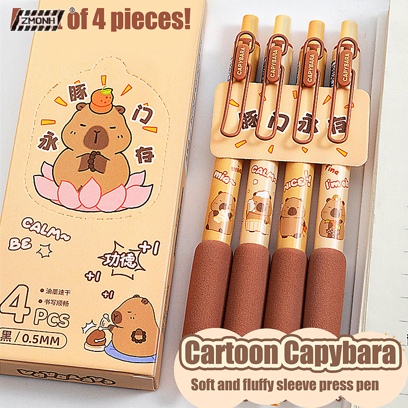 [H]4Pcs Kawaii Gel Pens Cute C - Stationery Supplier reseña y precio