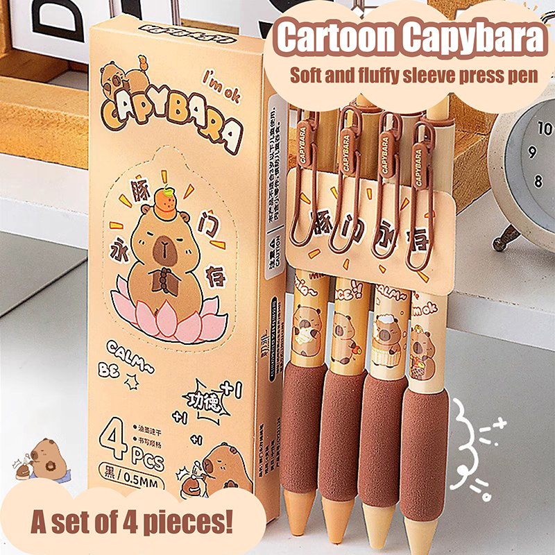 [H]4Pcs Kawaii Gel Pens Cute C - Stationery Supplier reseña y precio