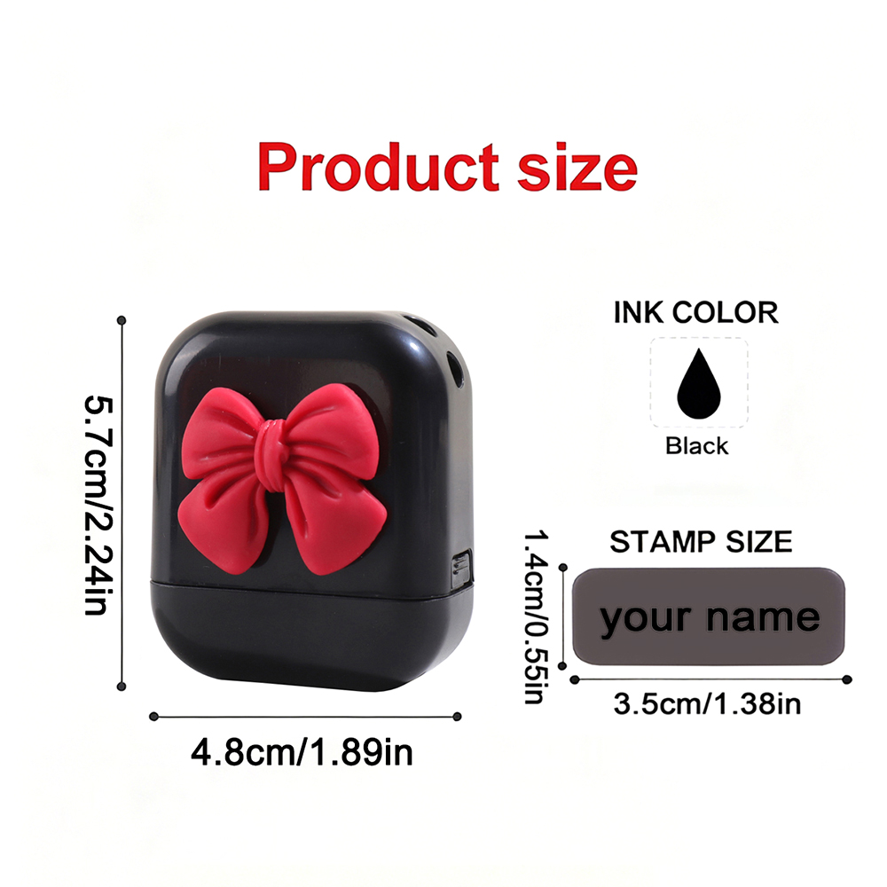 Personalized Custom Kids Name  - Self Inking Stamp reseña y precio