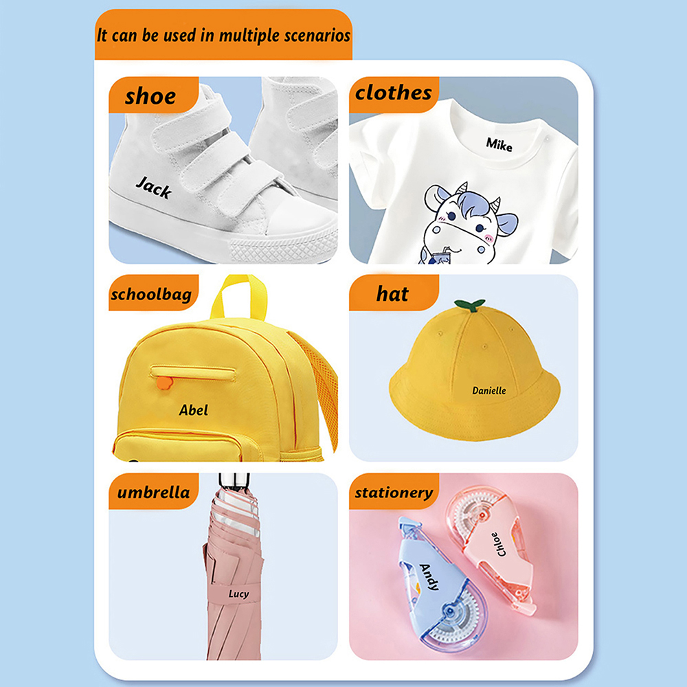 Personalized Custom Kids Name  - Self Inking Stamp reseña y precio