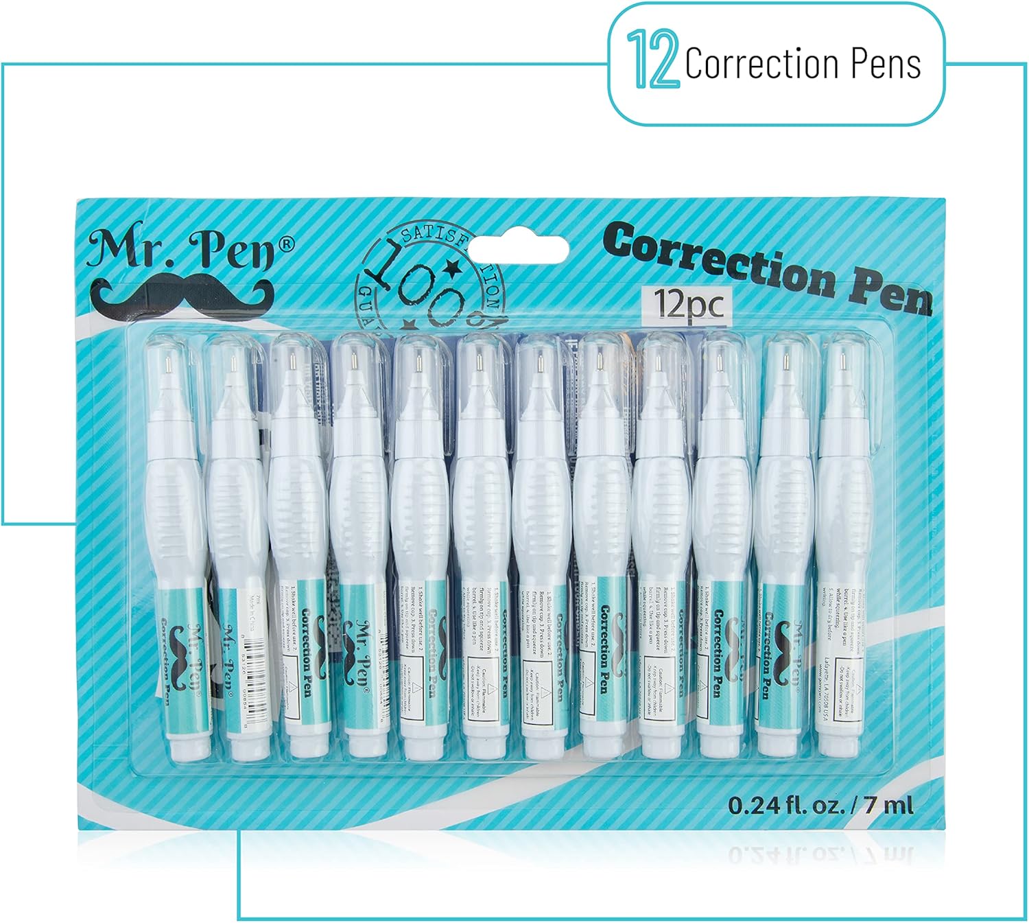 Correction Pens, 12 Pack, Need - Correction Fluid White reseña y precio