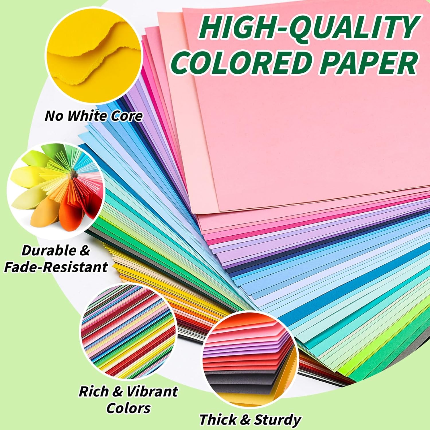 4x6 Cardstock 50 Colors 200 Pa - Cardstock Paper Pack reseña y precio