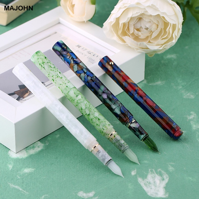 MAJOHN N8 Resin Glass Dip Pen  - Office Stationery Supply Business reseña y precio