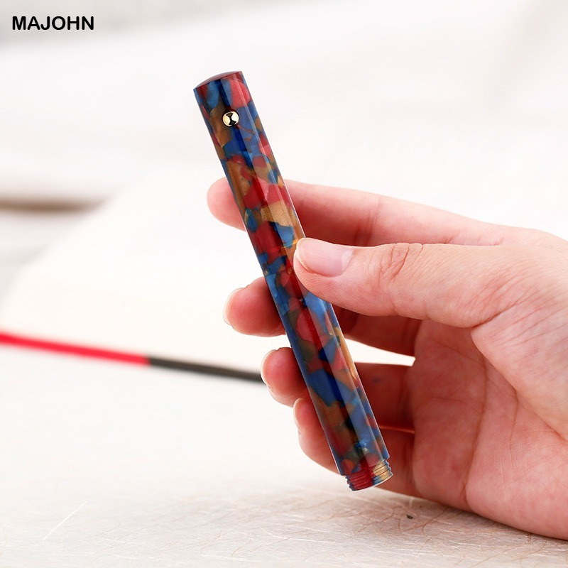 MAJOHN N8 Resin Glass Dip Pen  - Office Stationery Supply Business reseña y precio