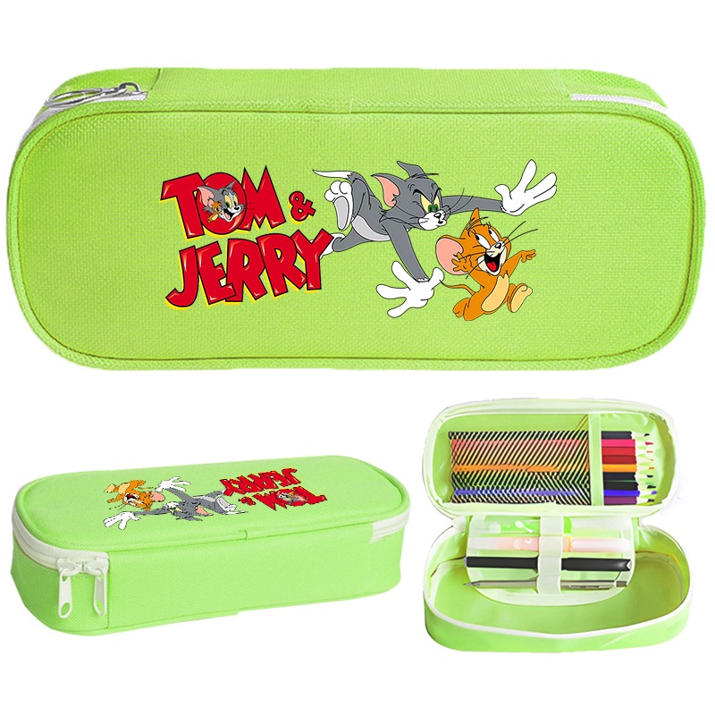 Tom and Jerry Cute Pencil Case - Pencil Case Large reseña y precio
