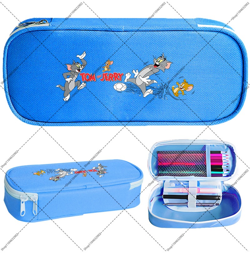 Tom and Jerry Cute Pencil Case - Pencil Case Large reseña y precio