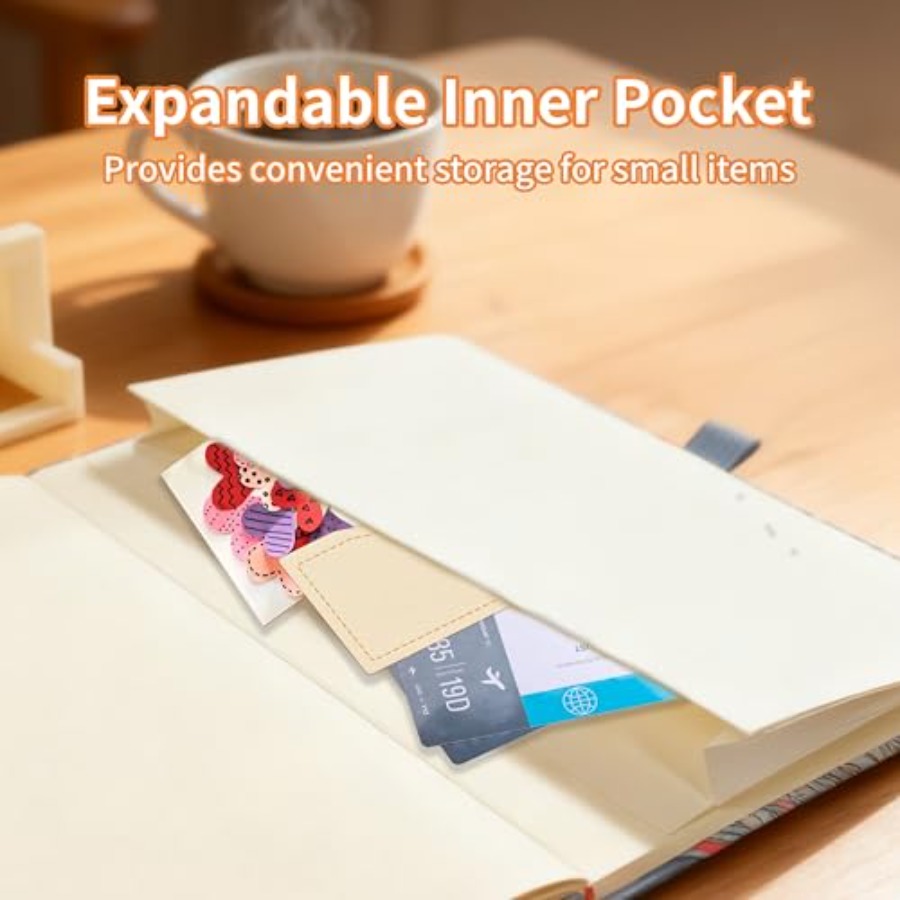 Lined Journal Notebook for Wom - Journal Leather Hardcover reseña y precio