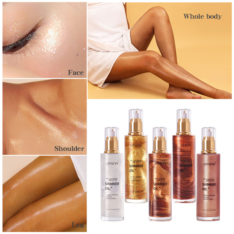 100ml Body Shimmer Oil Highlig - Correction Fluid White reseña y precio