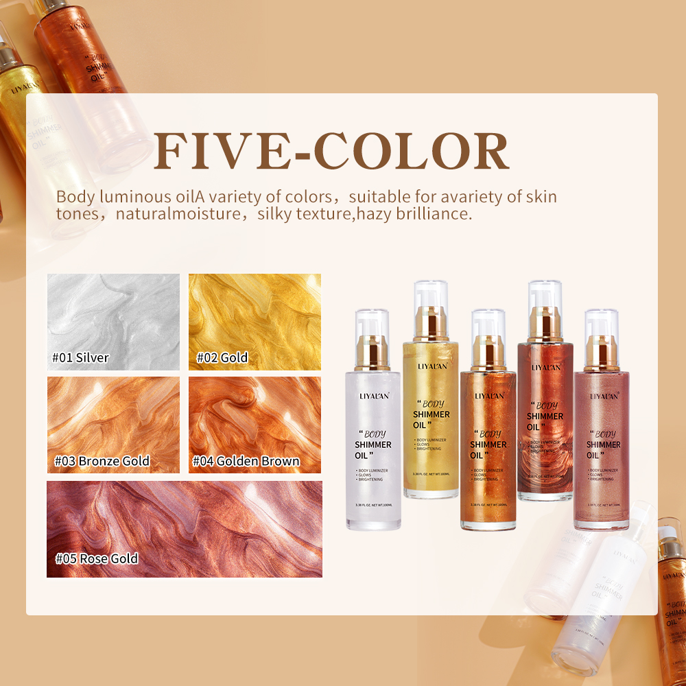 100ml Body Shimmer Oil Highlig - Correction Fluid White reseña y precio