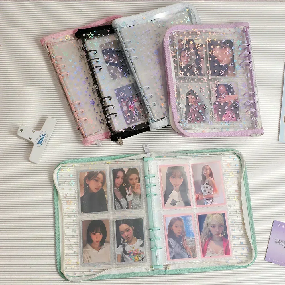 A5 Laser Star Zipper Binder Co - Binding Comb Plastic reseña y precio
