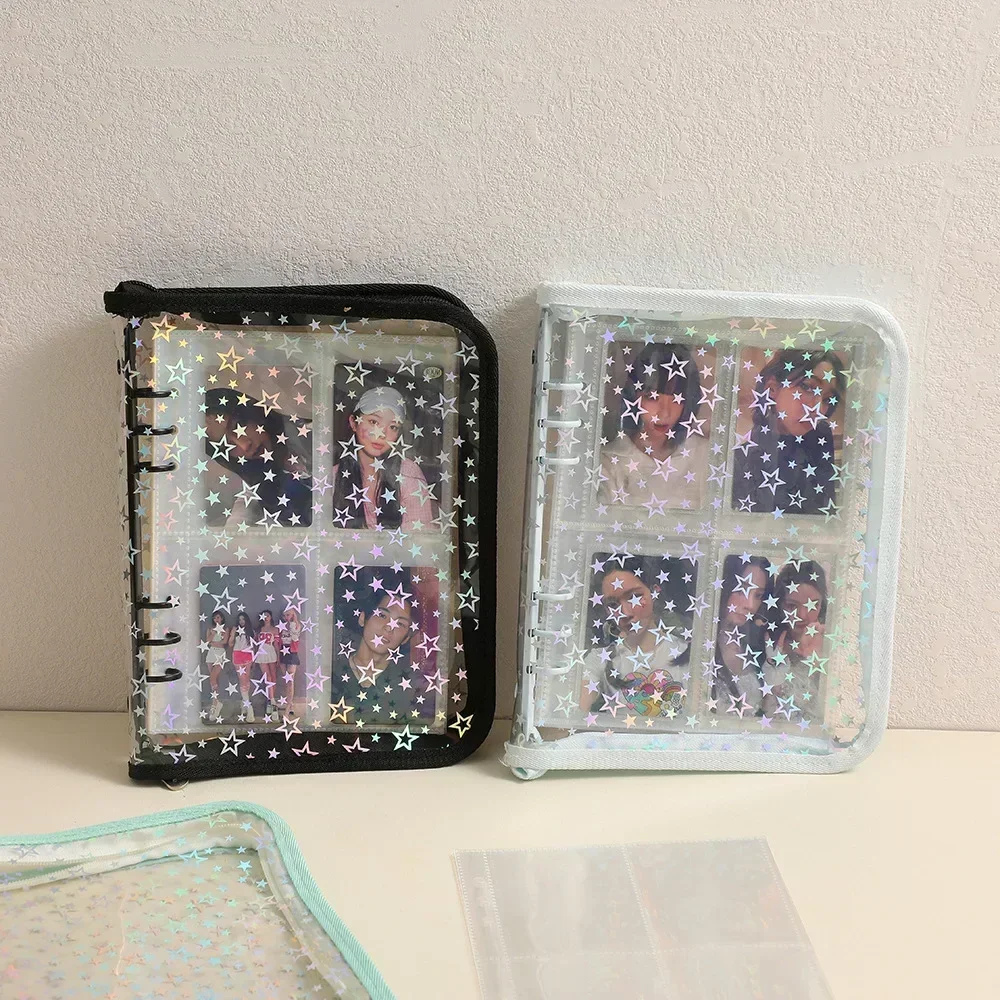 A5 Laser Star Zipper Binder Co - Binding Comb Plastic reseña y precio
