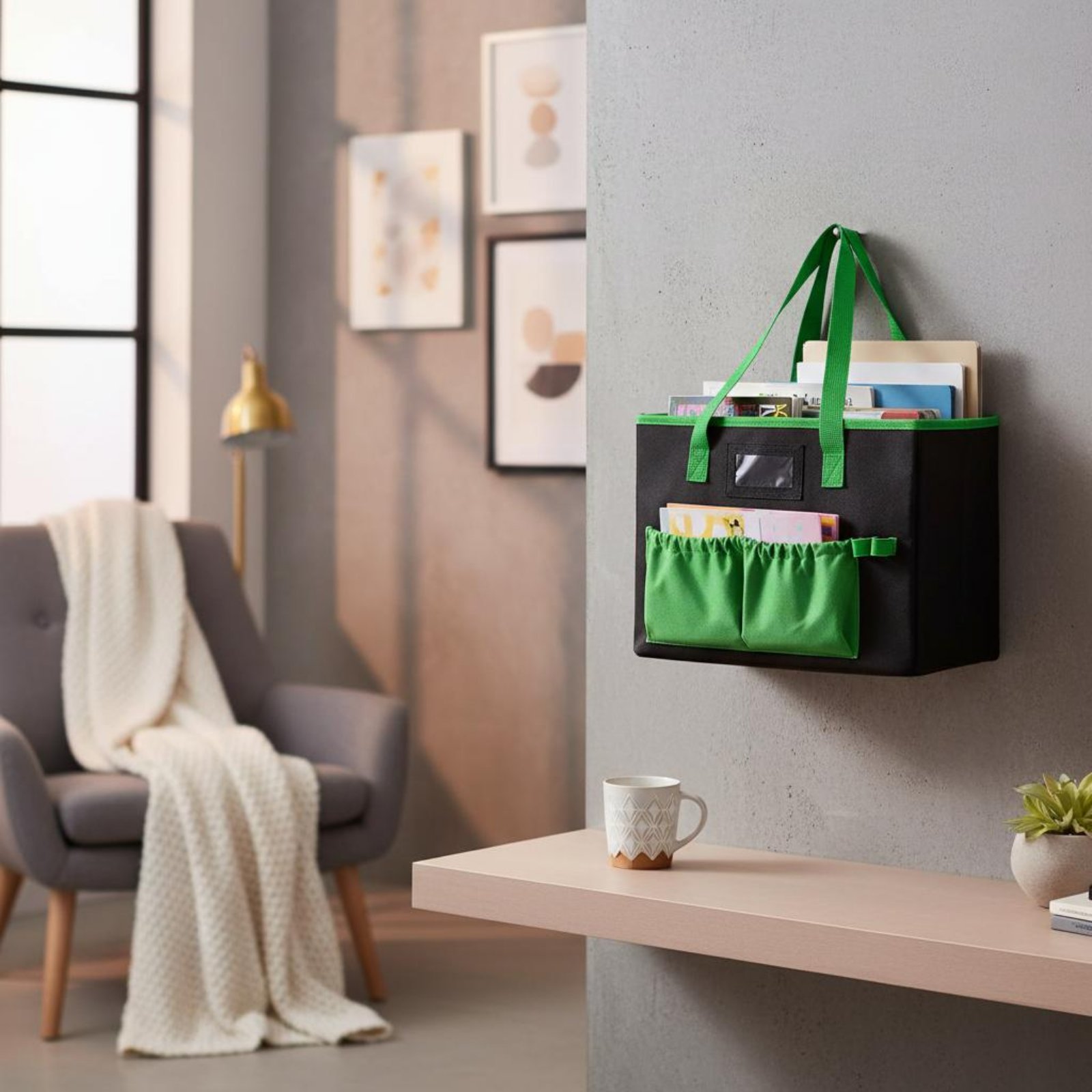 Foldable File Folder Tote Stur - File Folder Hanging reseña y precio