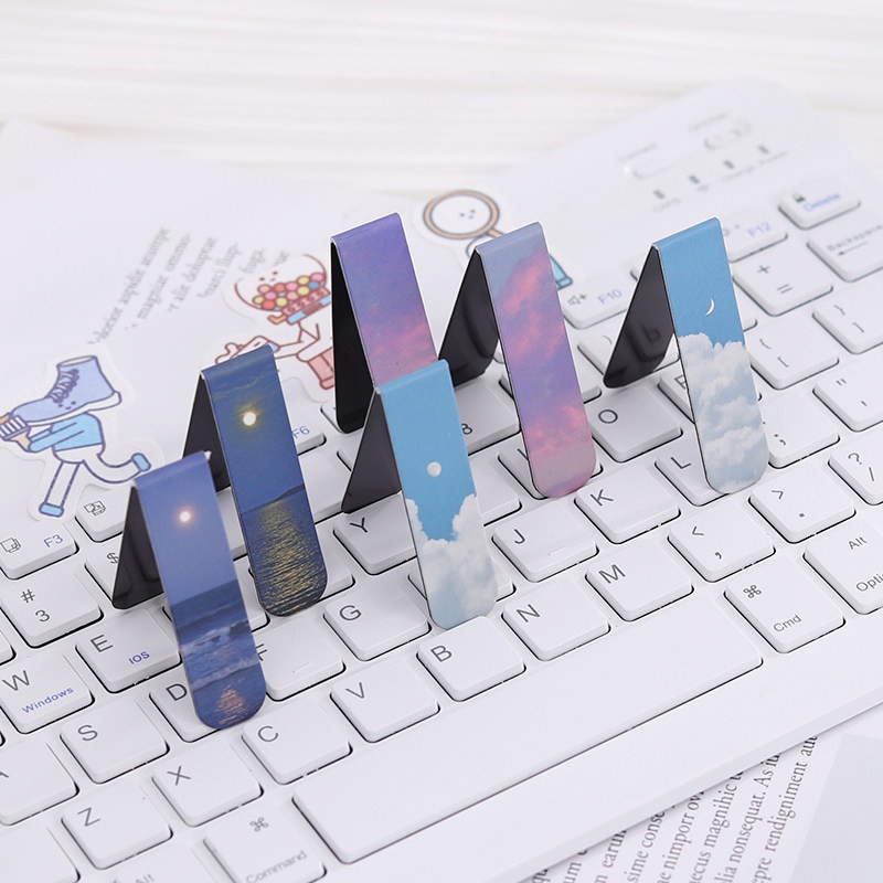 2Pcs/Set Magnetic Bookmarks Be - Paperclip Magnetic Set reseña y precio