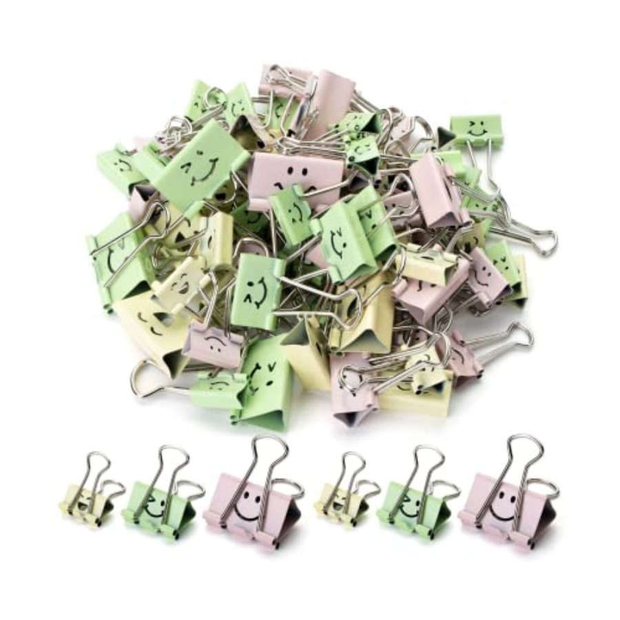 - Cute Binder Clips, 80 pcs, A - Binder Clip Assorted reseña y precio